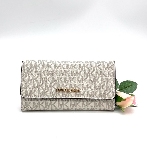Michael Kors Large Trifold Wallet - Picture 3 of 7